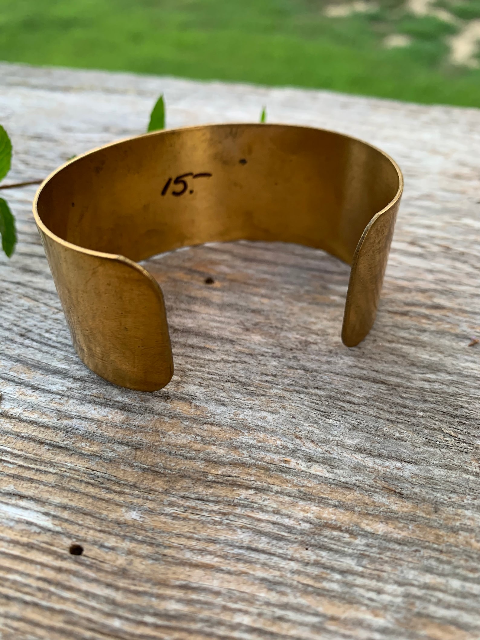 Brass Cuff Bracelet Blank 1 Etsy
