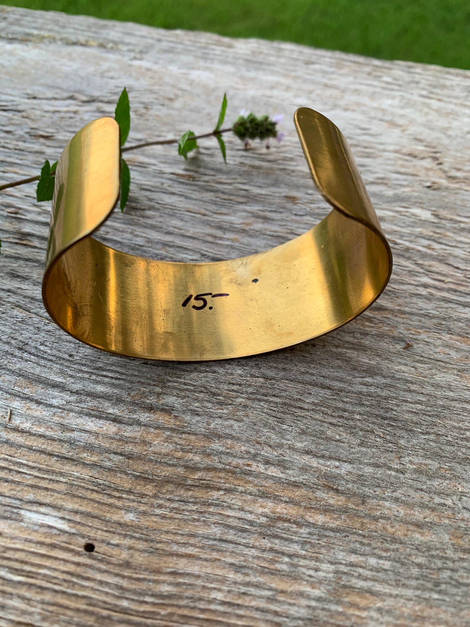 Brass Cuff Bracelet Blank 1 Etsy