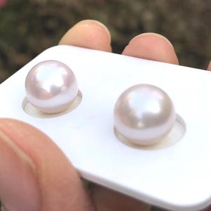 10-11mm Creamy/white Edison pearl ,genuine freshwater pearl , round natural pearl loose pearl