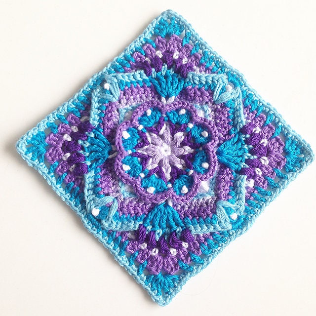 The De Rust Square Dutch Crochet Pattern Overlay Crochet - Etsy