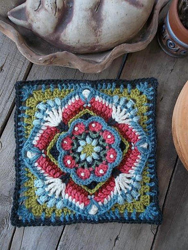 The De Rust Square Dutch Crochet Pattern Overlay Crochet - Etsy