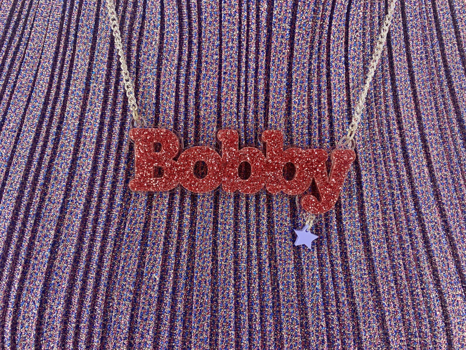 Custom Name Necklace Statement Jewellery Plastic Jewellery Etsy UK