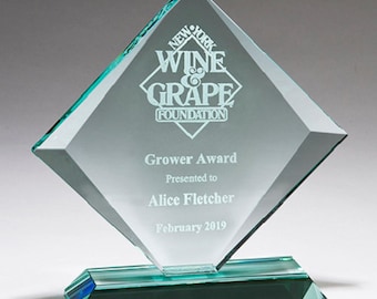 Custom Glass Award