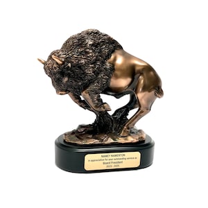 Bison Buffalo Sculpture
