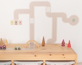 Play street for DIY children's table adhesive film pink