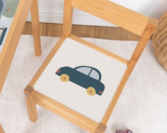 Adhesive film for IKEA LÄTT children's chair - Car