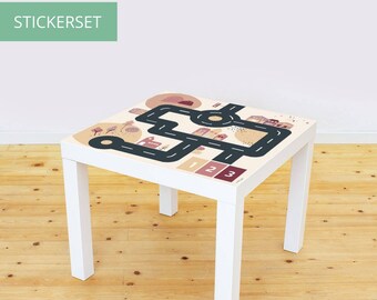 Muildier foto hurken Sticker Play Table Street for IKEA LACK - Etsy