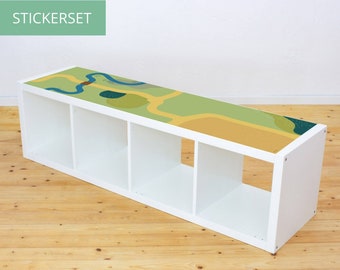 sticker farm play table for IKEA KALLAX children's table
