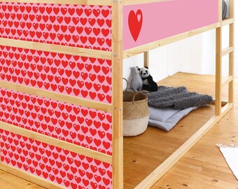 Dit item is niet beschikbaar | Etsy Speelhuis voor Ikea Kura Bed Dinosaur Playhouse Gordijnen | Etsy