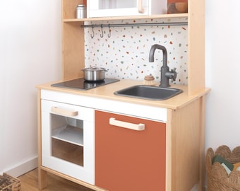 Sticker for IKEA DUKTIG Kids Kitchen terrazzo