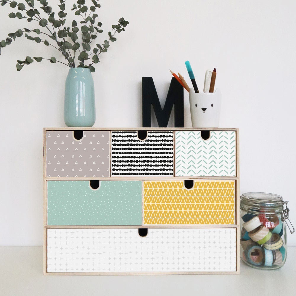 Nettoyez Les Autocollants, Autocollants de Commande, La Boîte L'aide L'étagère L'autocollant, Le Mop