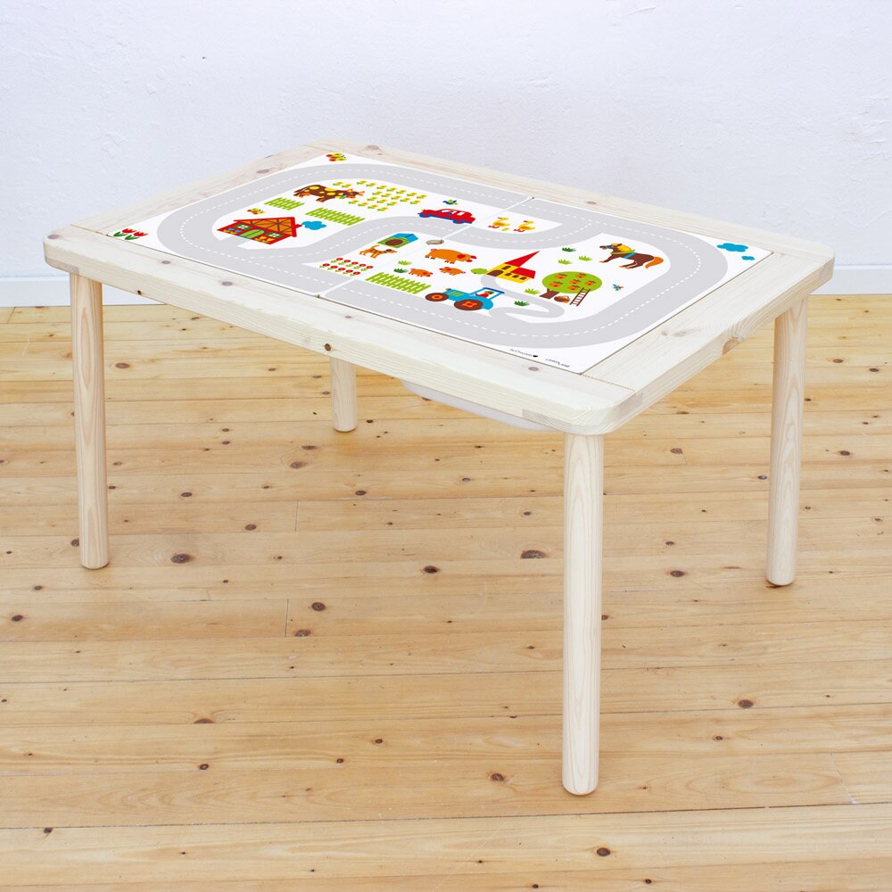 Play Mat Car Sticker Kids Table Play Mat Baby Car Print Etsy