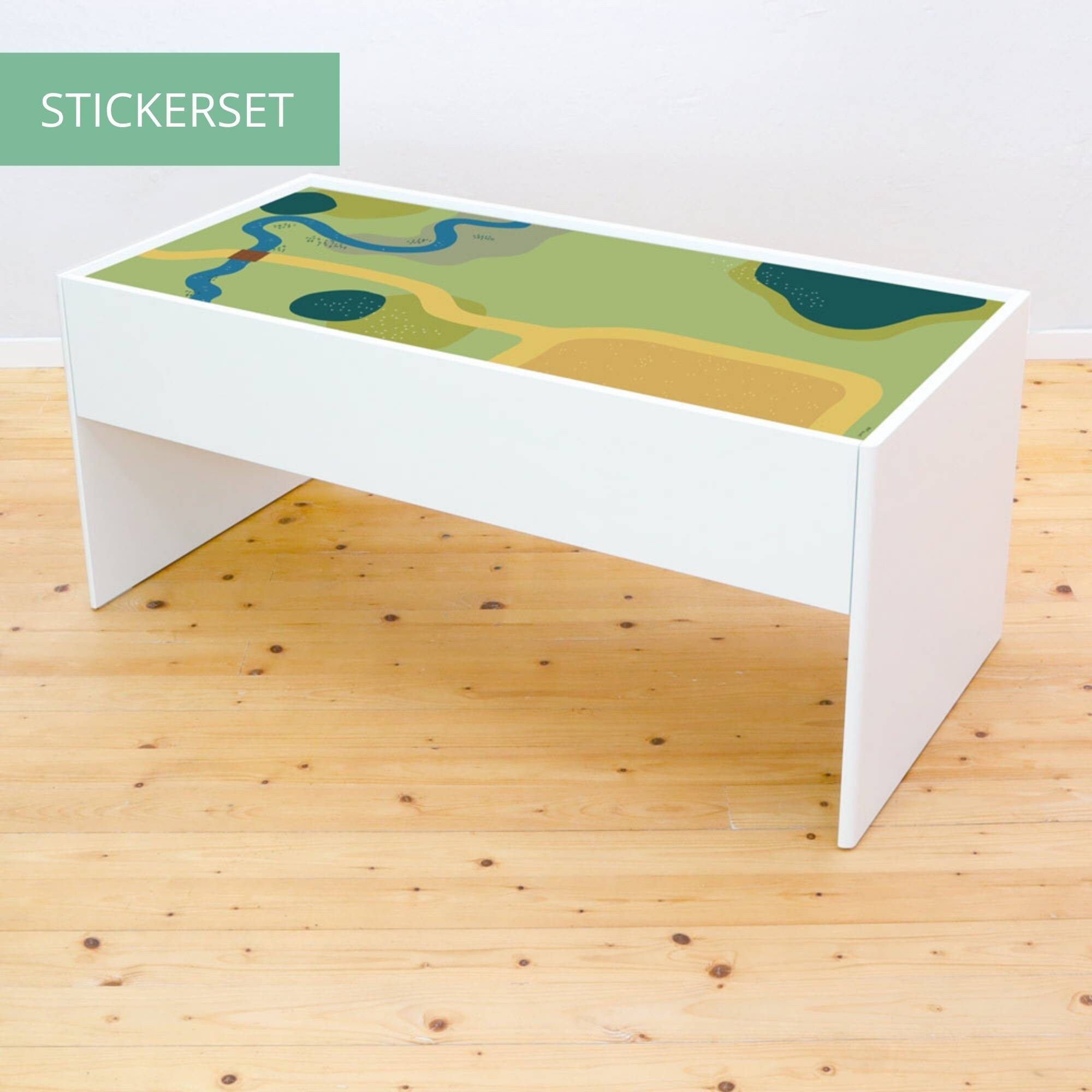 Sticker Farm Play Table for IKEA DUNDRA Children s Table Etsy