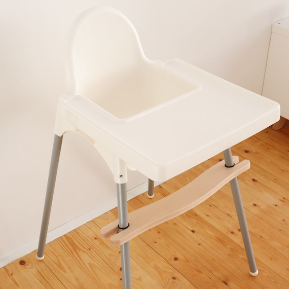 IKEA High Chair Foot Rest - Wood, Perfect for weaning