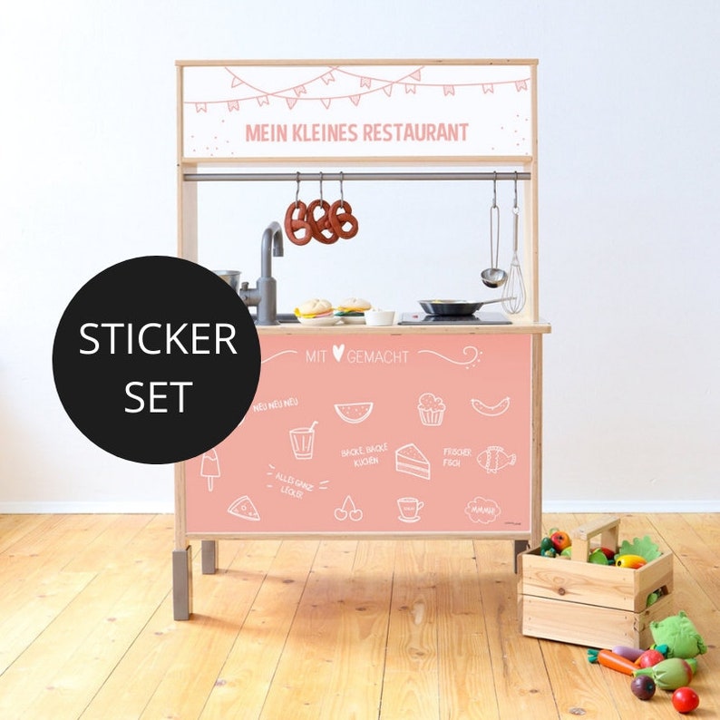 ikea play kitchen sticker set