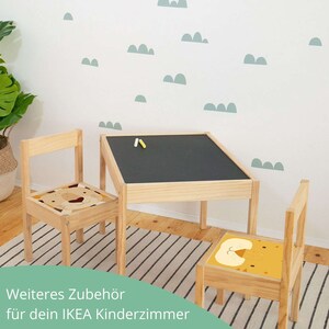 Klebefolie für IKEA LÄTT Kinderstuhl Löwe Bild 3