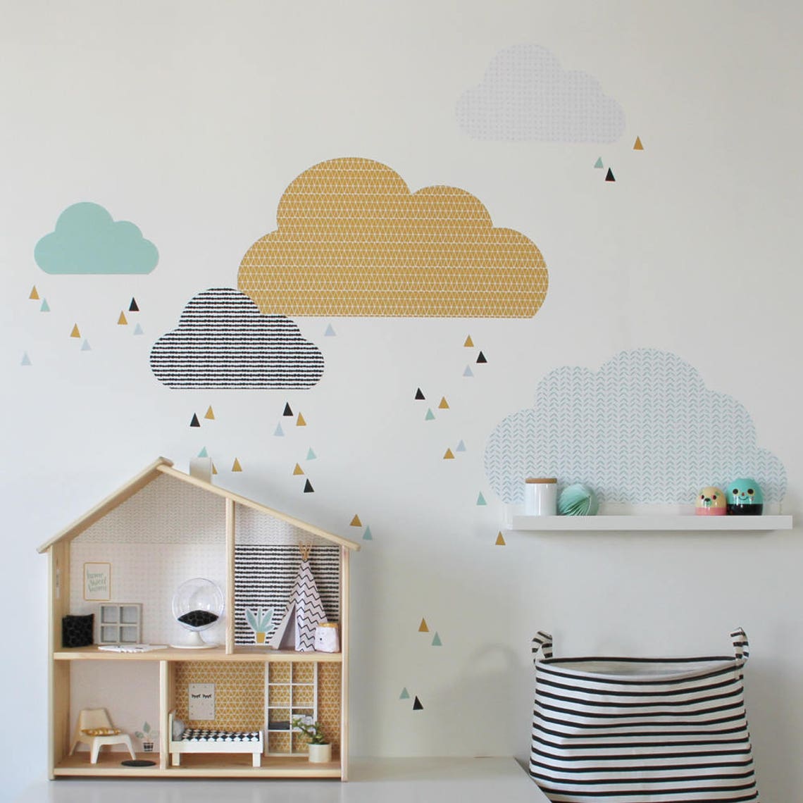 Sticker dollhouse dollhouse wallpaper FLISAT IKEA decal Etsy