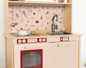 Sticker for IKEA DUKTIG children's kitchen fruits