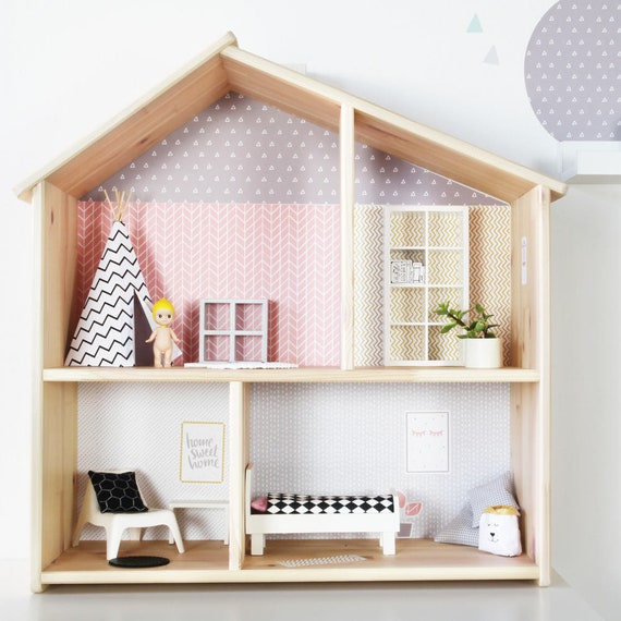 ikea wooden doll house