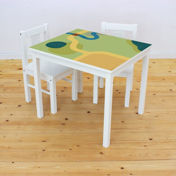 Aufkleber Bauernhof IKEA KRITTER Kindersitzgruppe | Etsy Ikea Kinder Stühle und Tisch in blau in 77694 Kehl für 50,00