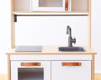 Maniglie in pelle per la cucina per bambini IKEA DUKTIG