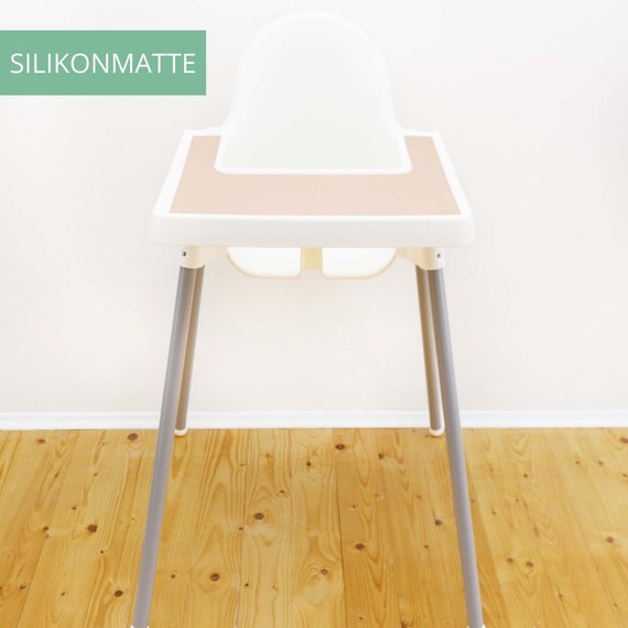 Tapis En Silicone Pour Chaise Haute Ikea Antilop Creme Etsy Canada