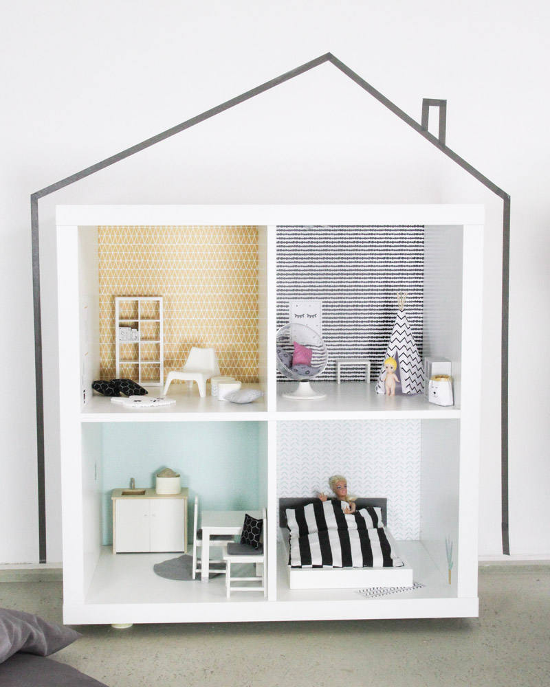Puppenhaus KALLAX IKEA Aufkleber Puppenhaus Zubehör | Etsy