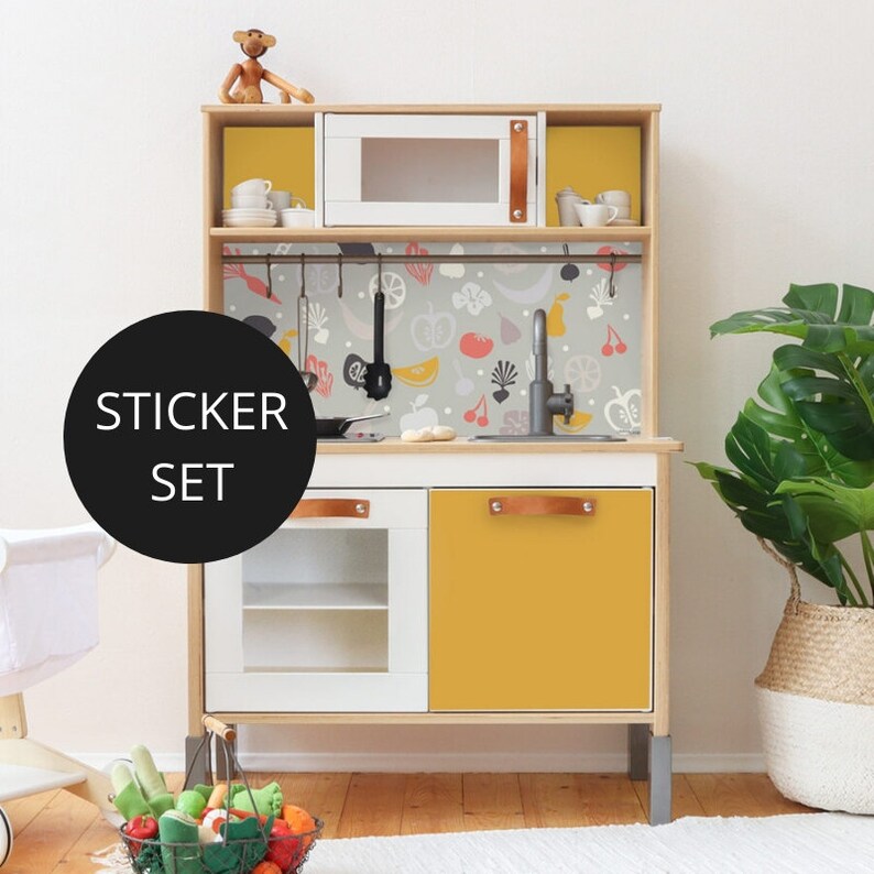 ikea play kitchen sticker set