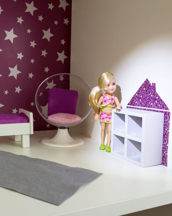 IKEA Kallax dollhouse Build this play house with the sticker Etsy