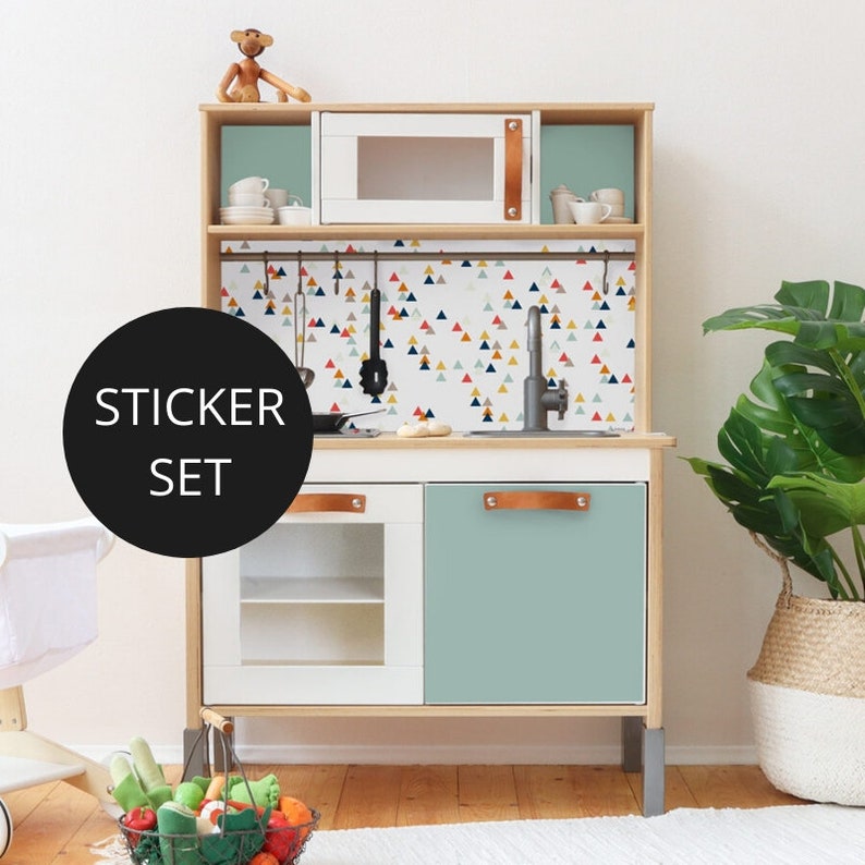 Aufkleber IKEA DUKTIG Kinderküche Spielküche Klebefolie | Etsy