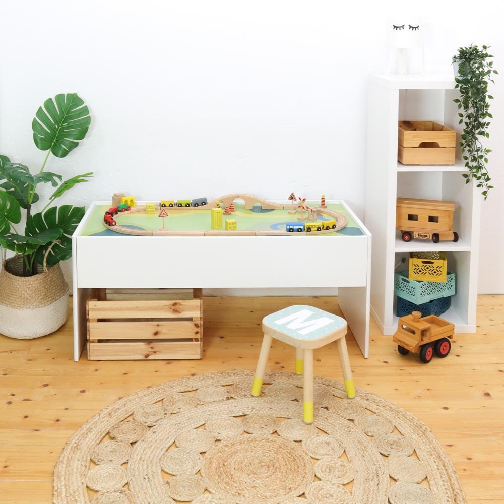 DUNDRA Activity Table With Storage, White/gray IKEA atelieryuwa.ciao.jp