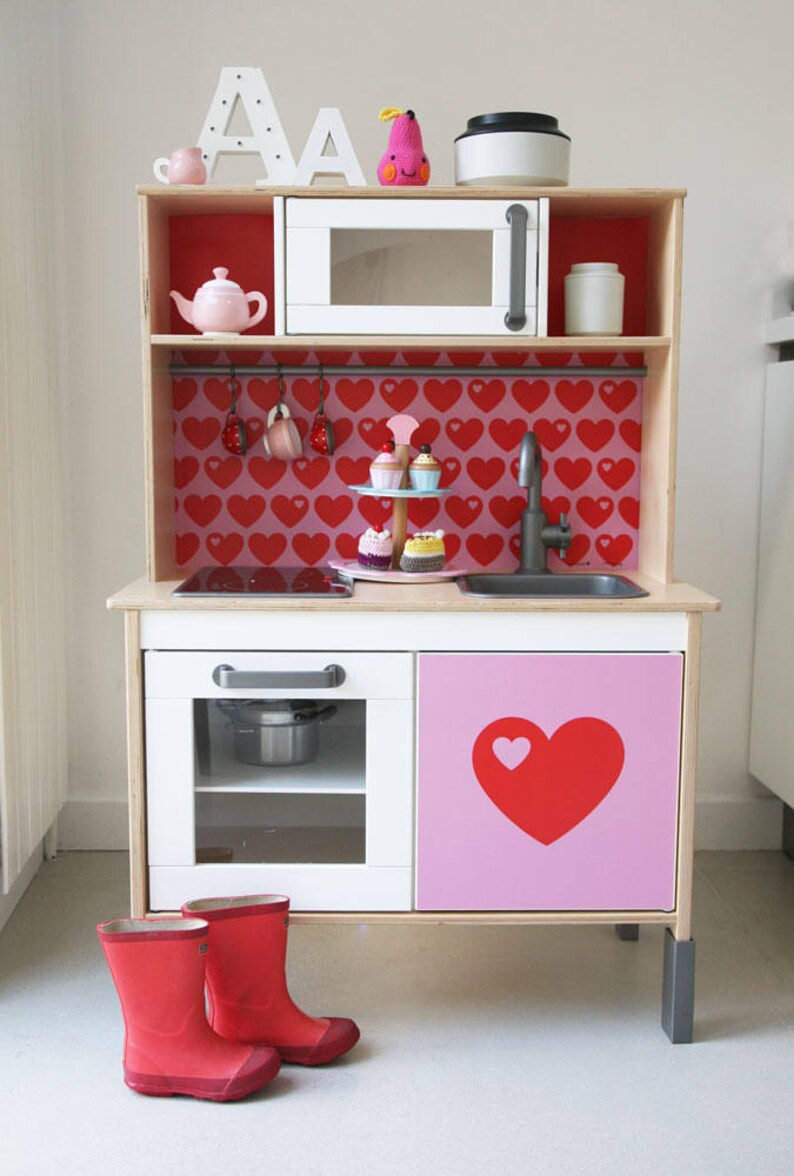 Aufkleber IKEA DUKTIG Kinderküche Spielküche Klebefolie | Etsy