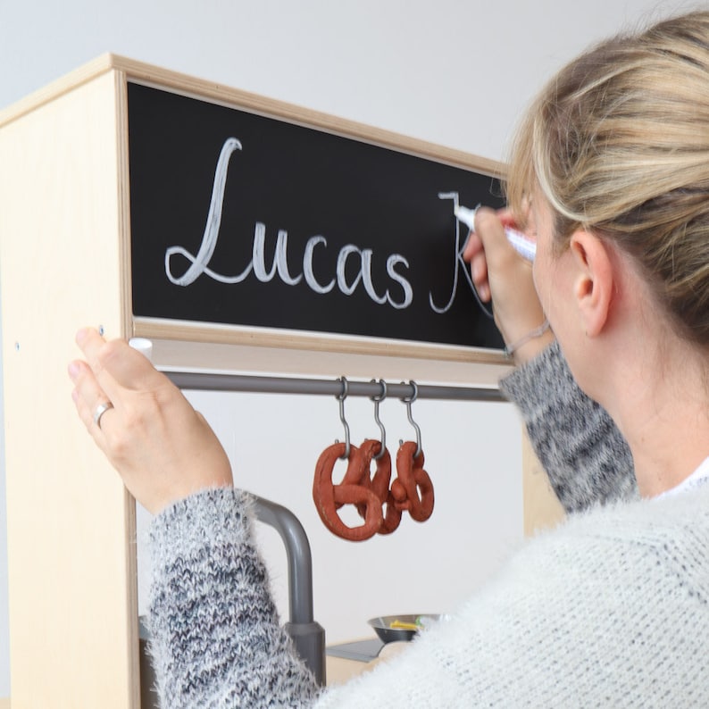 Blackboard IKEA DUKTIG kitchen sticker play kitchen decal Etsy