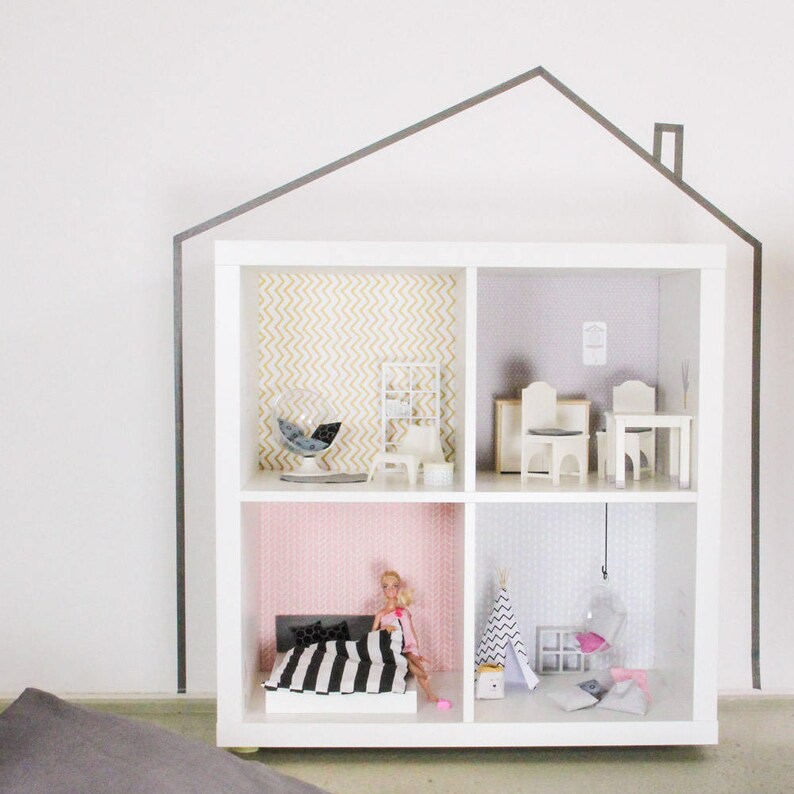 Adesivo da KALLAX IKEA Doll House casa di bambola Etsy