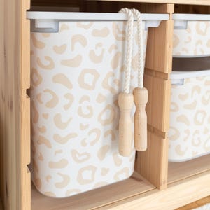 Leopardenmuster Klebefolie für IKEA TROFAST Box