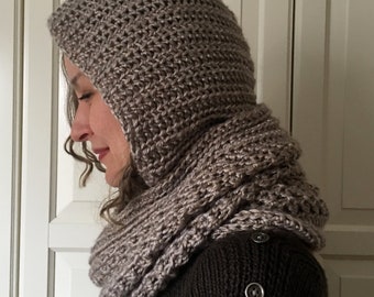 granny hooded cowl