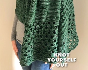 Crochet Scarf Pattern, Crochet Wrap Pattern, Crochet Shawl Pattern, Crochet Patterns for Women, Boho, Crochet Wrap, Crochet Accessories, PDF