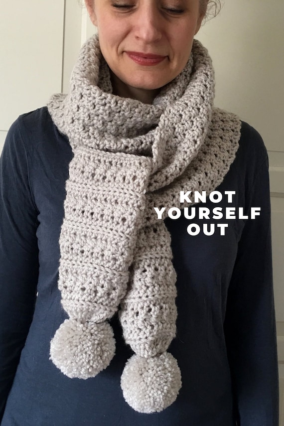 bufanda a crochet mujer