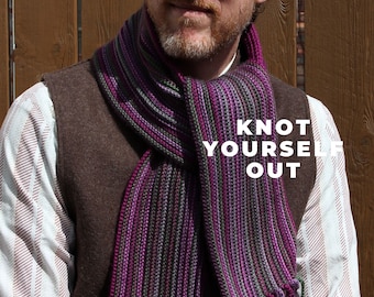 CROCHET PATTERN Mens Scarf, Crochet Scarf Pattern, Crochet Scarf Pattern for Men, Fashionable Crochet Scarf, Easy Crochet, Scarves for men