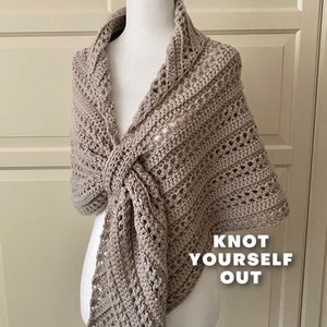 Prayer Shawl Crochet Gathered Easy PATTERN, Easy Prayer Shawl Wrap, Gathered Triangle Wrap Crochet Easy, *Oh-So-Pretty-Easy Triangle Shawl*