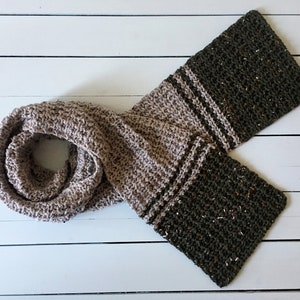 Mens Scarf CROCHET PATTERN Easy Easy Crochet Scarf Pattern - Etsy