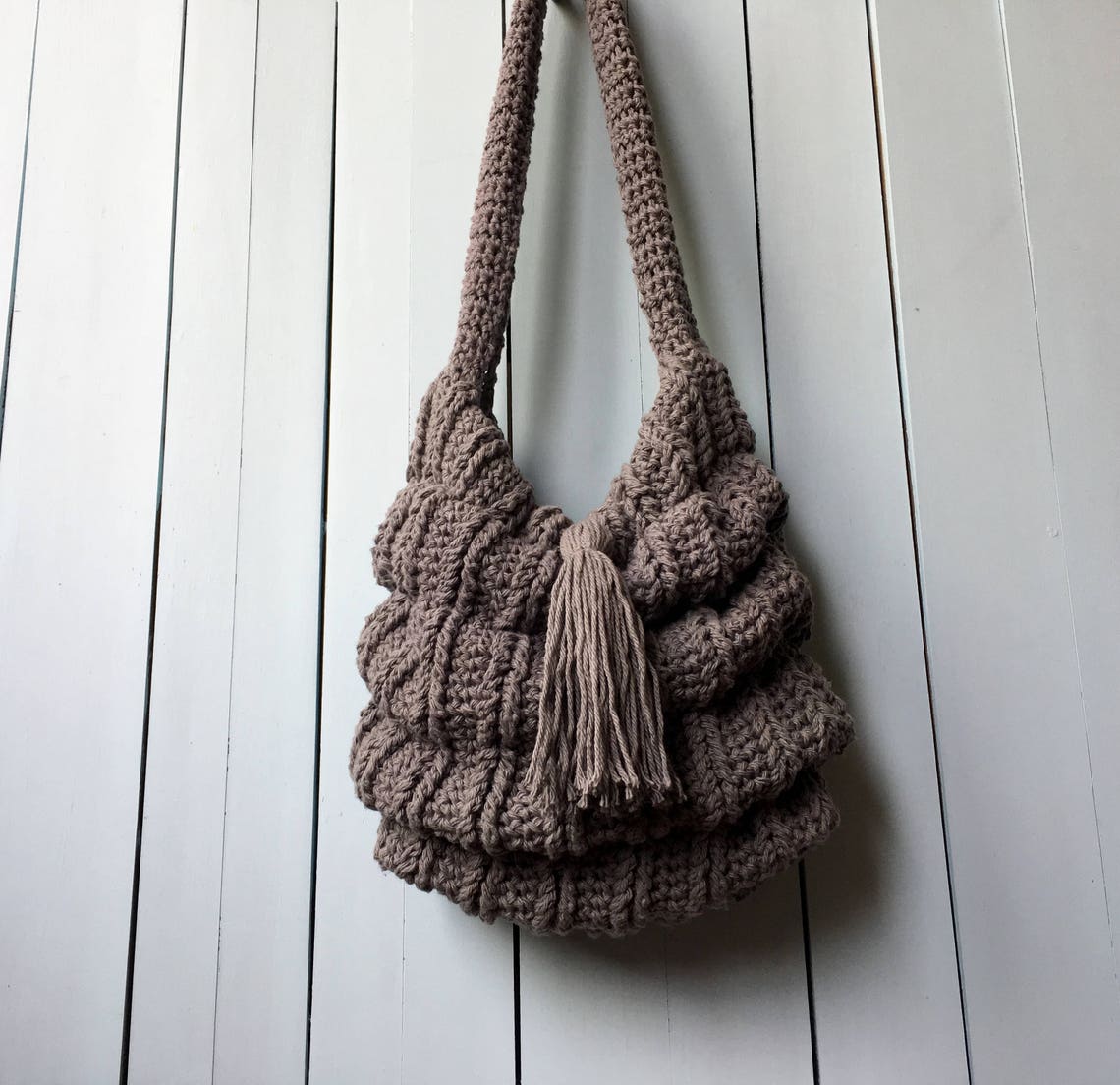 Crochet Bag PATTERN Boho Bag Slouchy Bag Crochet Tote Bag - Etsy