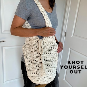 Crochet Bag PATTERN, Tote Bag Crochet, Crochet Handbag Pattern, Market Totebag Crochet, Purse, Summer PDF, DIY *Makes-Me-Treble Tote Bag*