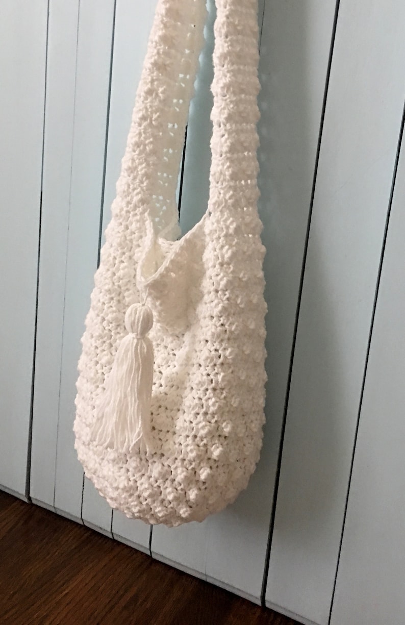 Bucket Bag Crochet Slouchy Bag Pattern Crochet Tote Bag PATTERN Crochet Accessories for Women PDF Crochet Boho Bag Handbag Purse Tote