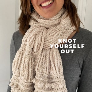 Womens Crochet Scarf PATTERN, Crochet Scarf Pattern, Crochet Winter Scarf, Warm Crochet Winter Scarf, Crochet Patterns for Women, PDF, DIY