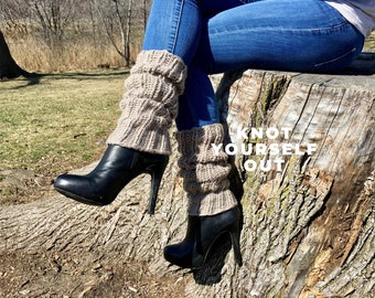 Slouchy Leg Warmers CROCHET PATTERN, Leg Warmers Pattern, Crochet