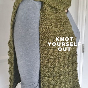 Crochet PATTERN Scarf, Womens Crochet Scarf Pattern, Crochet Scarf Pattern for Women, Crochet Patterns for Women, Crochet Scarf Pattern PDF