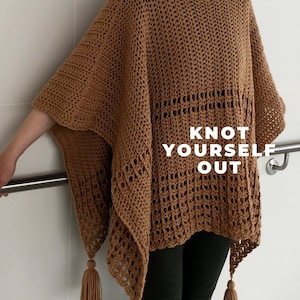 Crochet Poncho PATTERN Easy, Crochet Wrap Pattern Easy, Crochet Patterns for Women, Crochet Sweater Pattern, PDF, Boho Crochet, Top, DIY