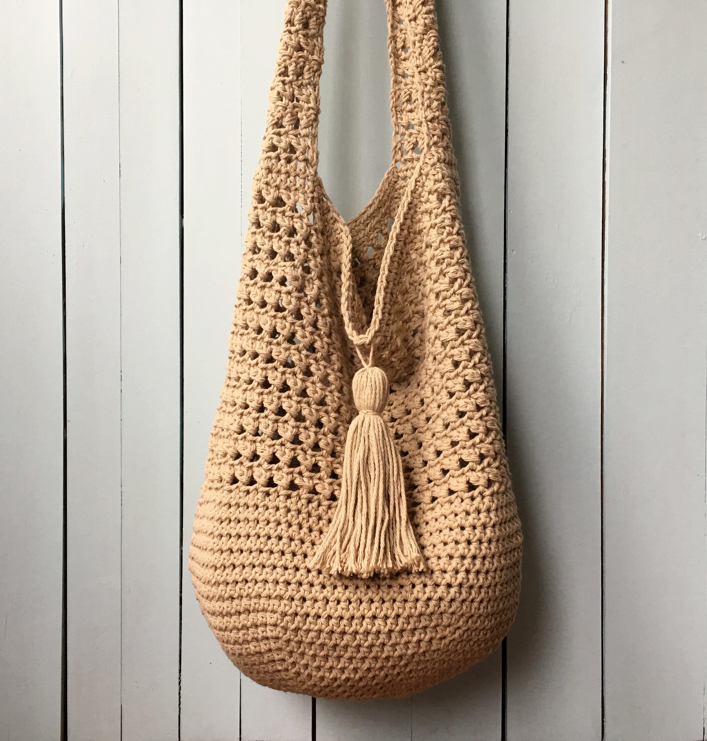 crochet boho bag