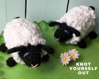 CROCHET PATTERN Lamb, Crochet Sheep Pattern, PDF, Tutorial, Easter Crochet Pattern, Easter Lamb, Crochet Toys, Amigurumi, Crochet for Kids